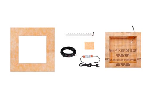 Schlüter-KERDI-BOARD-NLTP osvětlená nika, neutrální bílá, v: 508 mm, 1 ks