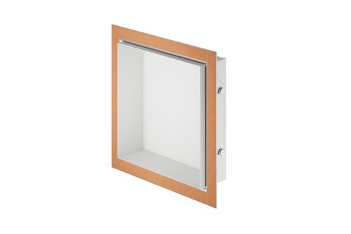 Schlüter-DESIGN-NICHE stěnová nika, hliník komaxit kamenná šedá, 600x300 mm, 1 ks