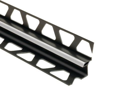 Schlüter-DILEX-EKE lišta pro koutové spáry, PVC světle béžová, v: 9 mm, v2: 8 mm, d: 2,5 m