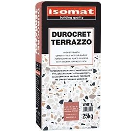 ISOMAT DUROCRET TERRAZZO Cementové spojivo na dekoratívnu terrazzo podlahu, 25 kg