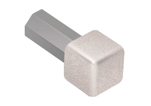 Schlüter-QUADEC-TS vnější růžek k ukonč. liště "Q", hliník kom. béžovošedá, v: 10 mm, 1 ks
