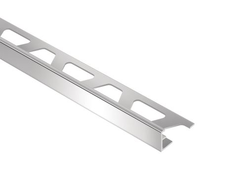 Schlüter-SCHIENE-ACG ukončovací lišta "L", hliník elox chrom lesk, v: 10 mm, d: 2,5 m