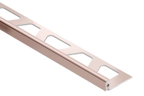 Schlüter-JOLLY-AKG ukončovací lišta "L", hliník elox měď lesk, v: 11 mm, d: 2,5 m