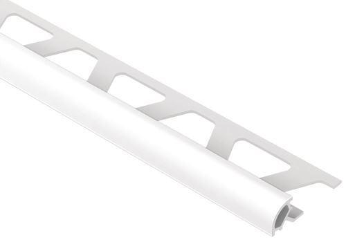 Schlüter-RONDEC-PRO ukončovací lišta "C", PVC sněhobílá, v: 12,5 mm, d: 3 m