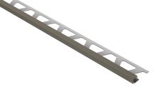 Schlüter-QUADEC-AC ukončovací lišta "Q", hliník komaxit křemenná šedá, v: 8 mm, d: 2,5 m