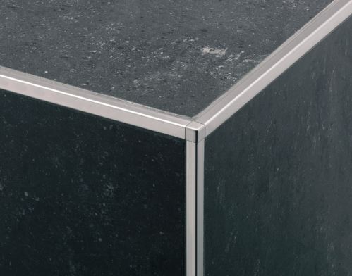 Schlüter-QUADEC-EP vnější růžek k ukončovací liště "Q", nerez lesk V2A, v: 8 mm, 1 ks