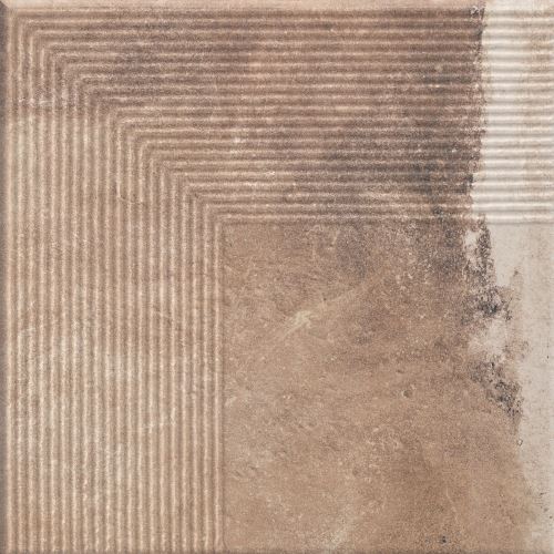 Dlažba Scandiano Ochra, schod. roh., 30x30 cm
