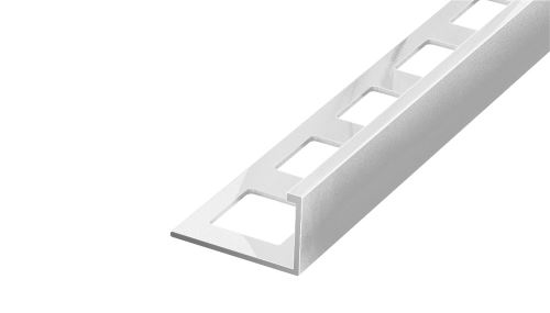 Ukončovací lišta L, 10 mm, 2,5 m, elox přírodní