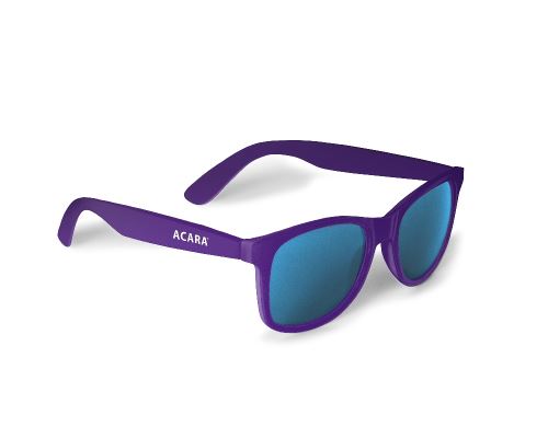 ACARA sluneční brýle s UV filtrem fialová
