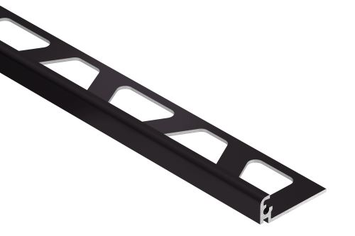 Schlüter-JOLLY-AC ukončovací lišta "L", hliník komaxit černohnědá, v: 11 mm, d: 2,5 m