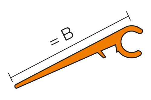 Schlüter-RENO-AEVB přechodová lišta, hliník elox přírodní, š: 30 mm, d: 2,5 m