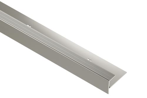 Schlüter-VINPRO-STEP schodová lišta pro vinyl, elox titan kartáč, v: 12,5 mm, d: 2,5 m
