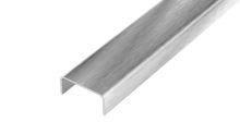 DL2/1 listela široká ACARA, nerez V2A kartáč, 10 mm, 1,5 m DL2/1 listela široká ACARA, nerez V2A kartáč, 10 mm, 1,5 m