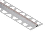 Schlüter-DILEX-AKWS dilatační lišta, hliník komaxit kamenná šedá, v: 14 mm, d: 2,5 m Schlüter-DILEX-AKWS dilatační lišta, hliník komaxit kamenná šedá, v: 14 mm, d: 2,5 m
