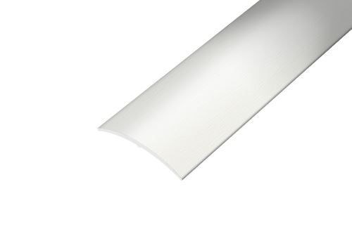 AC AP4 přech. lišta samolepící B, hliník+fólie bílá popelavá, š: 30 mm, d: 2,7 m
