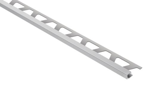 Schlüter-QUADEC-AC ukončovací lišta "Q", hliník komaxit pastelově šedá, v: 12,5 mm, d: 3 m