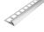 SP14/4 ukončovací lišta C ACARA, PREMIUM, hliník elox stříbro, 6 mm, 2,5 m