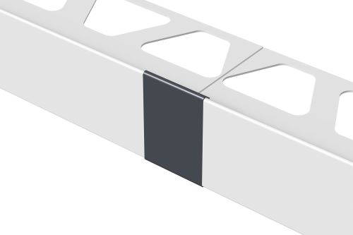 Schlüter-BARA-RT spojka, hliník komaxit antracitová šedá, v: 25 mm, v2: 40 mm, 1 ks