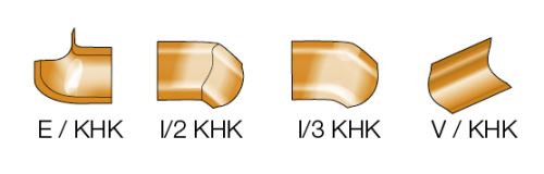 Schlüter-ECK-KHK vnitřní růžek k požlábkové liště, nerez V2A, 1 ks, 3 odbočky