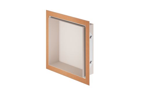Schlüter-DESIGN-NICHE stěnová nika, hliník komaxit kamenná šedá, 600x300 mm, 1 ks
