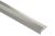 Schlüter-VINPRO-STEP schod. lišta pro vinyl, hliník elox titan kartáč, v: 10 mm, d: 2,5 m