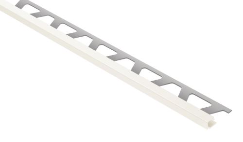 Schlüter-QUADEC-AC ukončovací lišta "Q", hliník komaxit bílá, v: 8 mm, d: 2,5 m