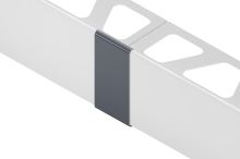 Schlüter-BARA-RTC spojka, hliník komaxit antracitová šedá, v: 20 mm, v2: 20 mm, 1 ks (34)