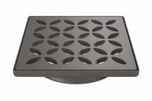 Schlüter-KERDI-DRAIN rošt, tmavý antracit, 10x10 cm, D5, 1 ks Schlüter-KERDI-DRAIN rošt, tmavý antracit, 10x10 cm, D5, 1 ks