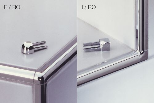 Schlüter-RONDEC-E vněj. růžek k ukonč. liště "C", nerez V2A, v: 11 mm, 1 ks, vzhled nerez