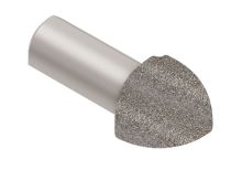 Schlüter-RONDEC-TS vněj. růžek k ukonč. l. "C", hliník kom. str. kam. šedá, v: 10 mm, 1 ks