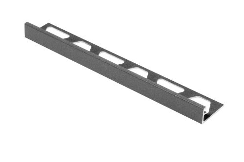 Schlüter-SCHIENE-TS ukončovací lišta "L", hliník komaxit strukt. šedá, v: 11 mm, d: 2,5 m