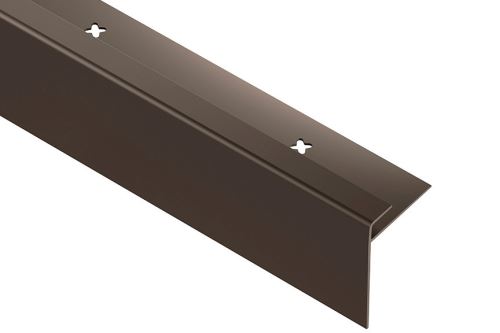 Schlüter-VINPRO-STEP-R schod. lišta pro vinyl, elox ant. bronz kartáč, v: 4 mm, d: 2,5 m