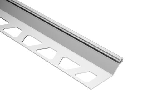 Schlüter-FINEC-SQ-AE ukončovací lišta "Q", hliník elox přírodní, v: 15 mm, d: 2,5 m