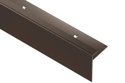 Schlüter-VINPRO-STEP-R schod. lišta pro vinyl, elox ant. bronz kartáč, v: 6 mm, d: 2,5 m