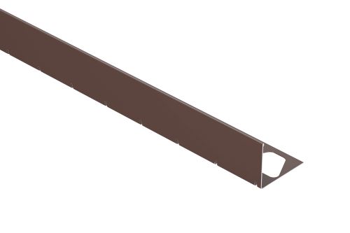 Schlüter-BARA-RWL balkonová lišta, hliník komaxit šedá metalíza, v: 120 mm, d: 2,5 m