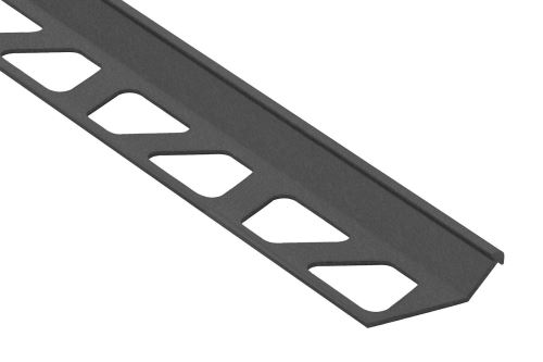 Schlüter-FINEC-TS lišta pro kam. roh, hliník k. strukt. sv. antracit, v: 11 mm, d: 2,5 m