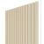 Akustický panel WALL CONCEPT kašmír, bílý filc + MDF, 2750x604x21 mm, 1,66 m2