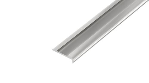 SP29/1 schodová lišta pro pásku 13 mm, hliník elox stříbro, 9 mm, 2,5 m