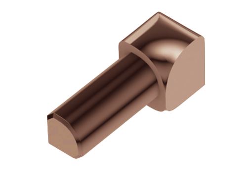 Schlüter-RONDEC-AKG vnitřní růžek k ukonč. liště "C", hliník elox měď lesk, v: 6 mm, 1 ks