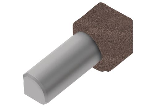 Schlüter-RONDEC-TS vnitř. růžek k ukonč. l. "C", hliník kom. str. bronzová, v: 6 mm, 1 ks