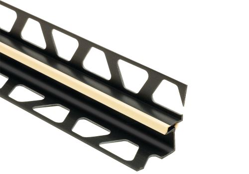 Schlüter-DILEX-EKE lišta pro koutové spáry, PVC světle béžová, v: 9 mm, v2: 8 mm, d: 2,5 m