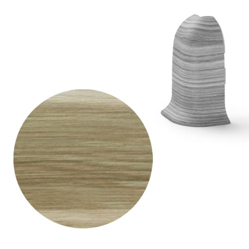 AP28 vnější růžek k liště NGF56, PVC