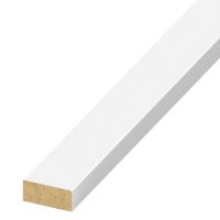 WALL Concept MDF lišta ukončovací, bílá, 27 mm, 2,75 m