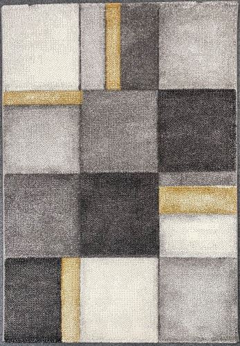 Moderní kusový koberec Retro Squares 120x170cm