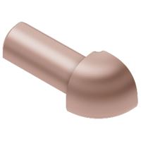 Schlüter-RONDEC-AK vnější růžek k ukonč. liště "C", hliník elox měď mat, v: 10 mm, 1 ks
