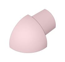 SP15 vnější růžek k ukončovací liště C ACARA, PVC růžová, 9 mm, 6 ks SP15 vnější růžek k ukončovací liště C ACARA, PVC růžová, 9 mm, 6 ks