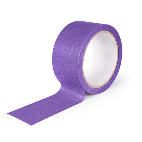 Páska maskovacia na chúlostivé povrchy, ultratenká, extra lepivosť a šetrnosť, fialová 30 mm x50 m