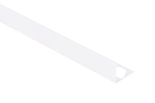 Schlüter-BARA-RWL balkonová lišta, hliník komaxit šedá metalíza, v: 120 mm, d: 2,5 m