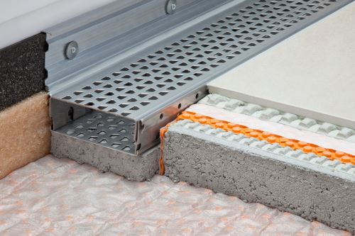 Schlüter-TROBA-LINE-TL drenážní žlab, nerez V2A, v: 20 mm, š: 110 mm, d: 0,75 m