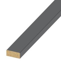 WALL Concept MDF lišta, antracit, 27 mm, 2,75 m